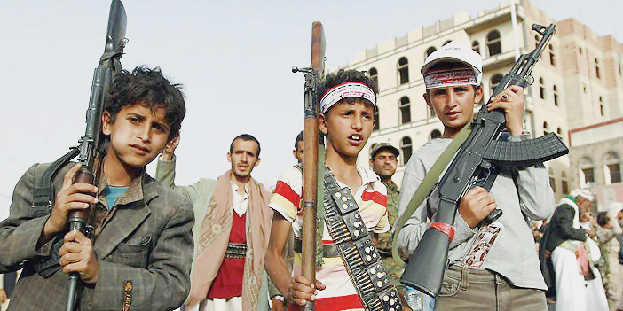  الحوثيون ينتهكون حقوق الأطفال في اليمن ويجندونهم لصالح معاركهم الخاسرة
