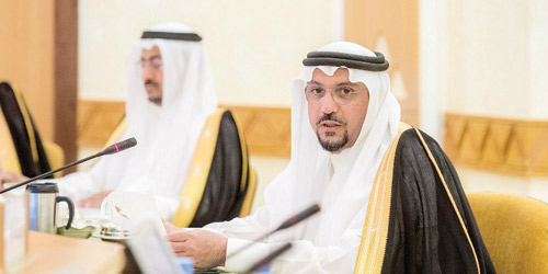 الأمير فيصل بن مشعل يترأس جلسة مجلس منطقة القصيم الأولى 