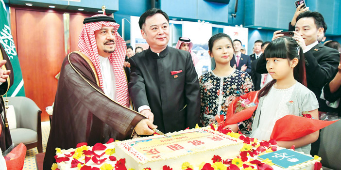 أمير منطقة الرياض يشرف حفل سفارة الصين 