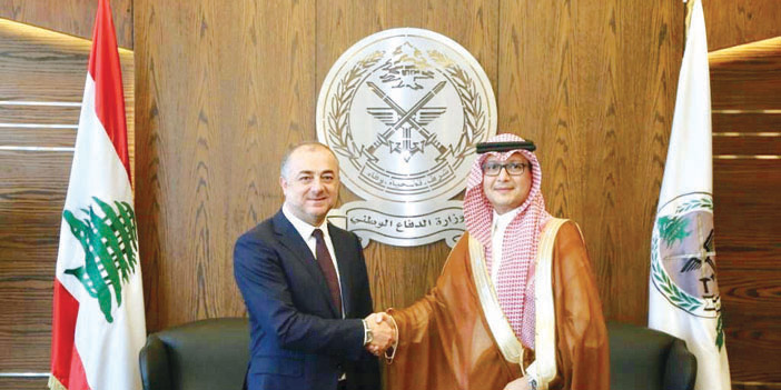 وزير الدفاع اللبناني يلتقي سفير خادم الحرمين 