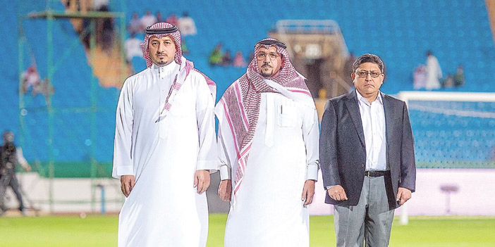  أمير منطقة القصيم الأمير الدكتور فيصل بن مشعل بن سعود حضر المباراة