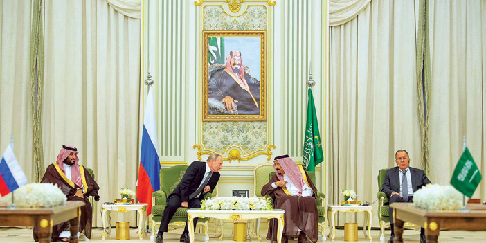 الملك وبوتين شهدا بحضور ولي العهد فعالية شراكة الطاقة السعودية - الروسية 