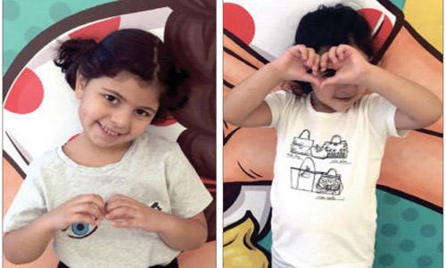 الأطفال يستمتعون بأجواء الفرح في منطقة «واجهة الرياض» 