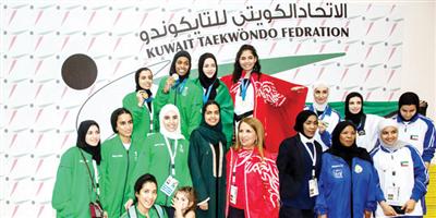 السعودية تختتم مشاركتها في دورة الخليج النسائية بـ(10) ميداليات 