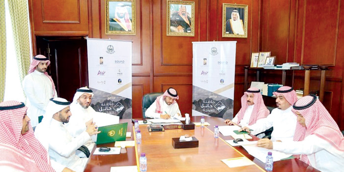  الأمير فيصل بن فهد يوقع اتفاقية إنشاء برنامج حاضنة حائل للسياحة