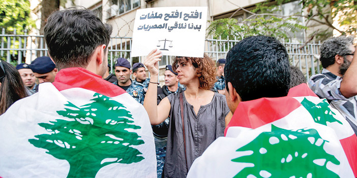  طلاب مدارس لبنان مستمرون في حراكهم ضد الطبقة السياسية في البلد