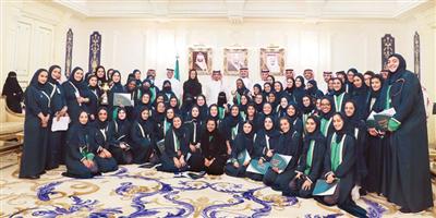 الفيصل يكرم وفد المملكة المشارك في الدورة الخليجية النسائية 