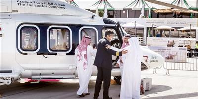 شركة الطائرات المروحية تعزز حضورها العالمي في معرض دبي للطيران 