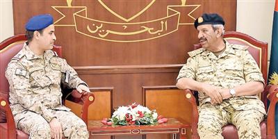 القائد العام لقوة دفاع البحرين يشيد بعمق العلاقات الأخوية السعودية - البحرينية 