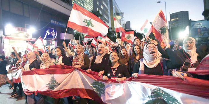 الاحتجاجات تتسع في لبنان 