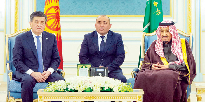  خادم الحرمين ورئيس قرغيزستان يشهدان توقيع 6 اتفاقيات ومذكرات تفاهم