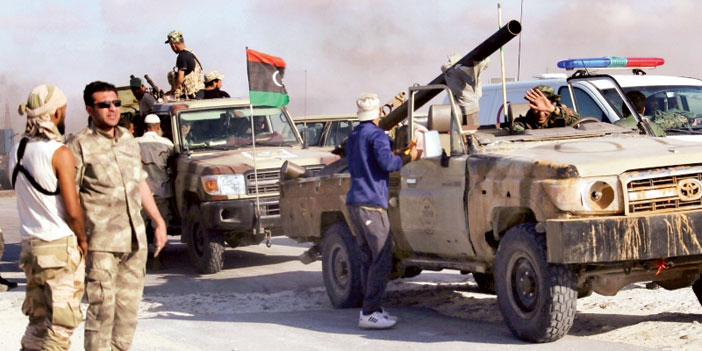 الجيش الليبي يتقدم وسط العاصمة 