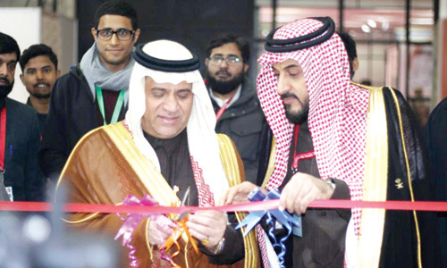  افتتاح الجناح السعودي في معرض نيودلهي