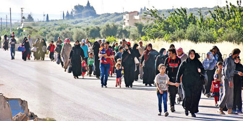 350 ألف سوري نزحوا من إدلب منذ أول ديسمبر 