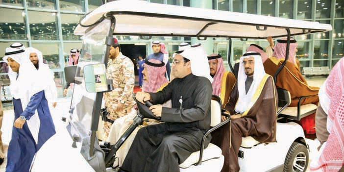  أمير منطقة الرياض خلال افتتاحه كلية العلوم الطبية التطبيقية بالدوادمي