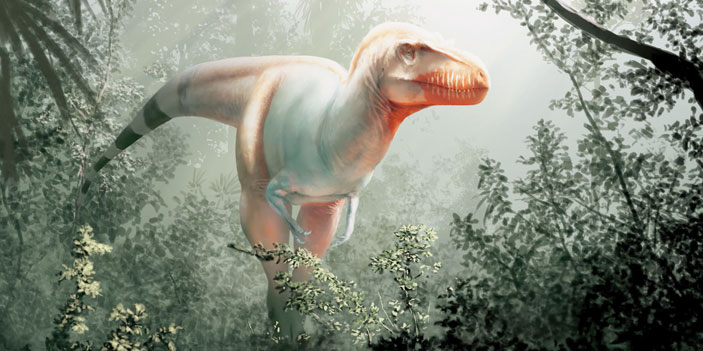 اكتشاف قريب بالتيرانوصور في أميركا الشمالية 