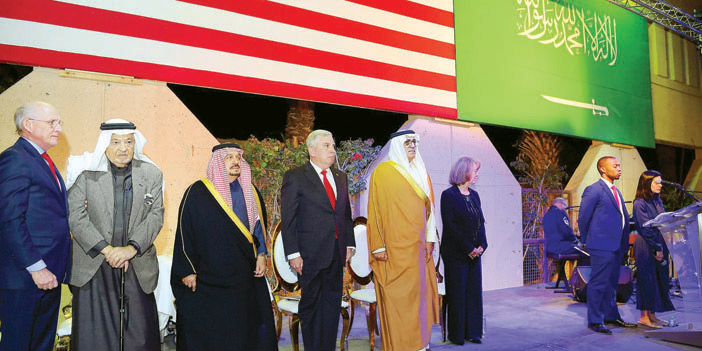 أمير منطقة الرياض يشرف حفل سفارة الولايات المتحدة 