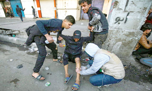 ميليشيات إيران تقتل متظاهرًا في بغداد 