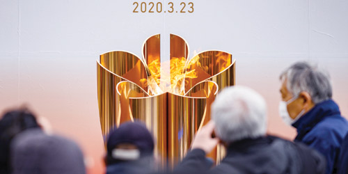  الشعلة الأولمبية تبدأ بعد غدٍ مسيرتها