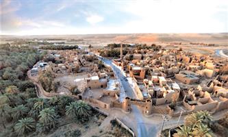 القرية التراثية في عودة سدير تظهر جمالها بعد الترميم 