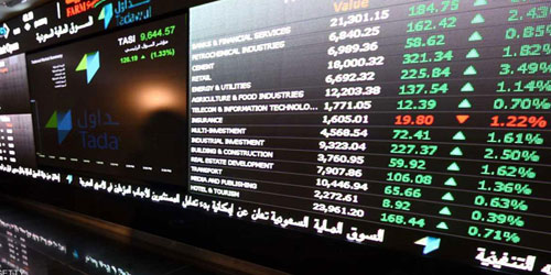 مؤشر سوق الأسهم السعودية يغلق مرتفعًا 