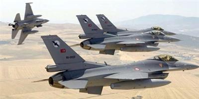 18 طائرة تركية تخترق الأجواء العراقية 