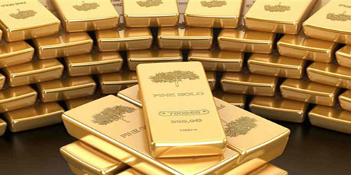 سعر الذهب في التعاملات الفورية يرتفع بنسبة 0.98 % 