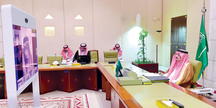الأمير فيصل بن بندر رأس اجتماع مجلس منطقة الرياض 