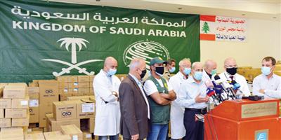 «إغاثي الملك سلمان» يسلم مساعدات طبية للمستشفيات اللبنانية 