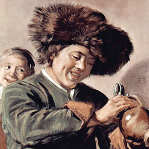  لوحة «طفلان يضحكان» للرسام الهولندي فرنس هالس