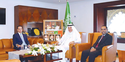 السفير الغريري يفتتح الملحقية التجارية السعودية في المغرب 