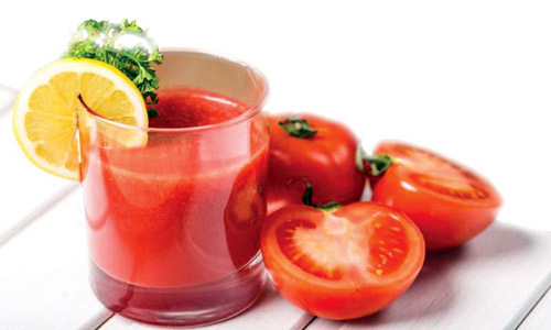 دراسة يابانية: عصير الطماطم علاج فعال لضغط الدم 