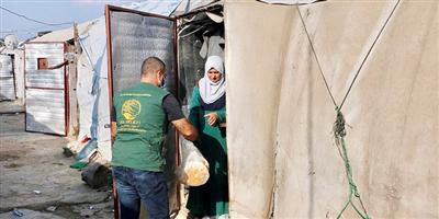 توزيع الخبز على العائلات شمال لبنان 