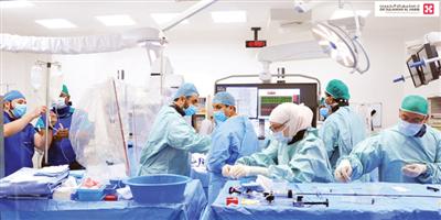 مستشفى د. سليمان الحبيب ينقذ ستينيًّا يعاني انسدادات وضعفًا في عضلة القلب 