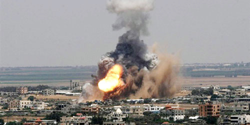 غارات إسرائيلية على قطاع غزة 