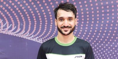 الخضراوي أول لاعب سعودي يتأهل لدور الثمانية لفئة الرجال 