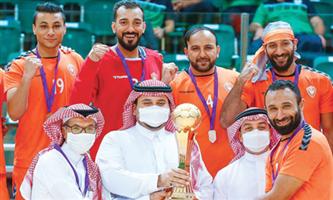 «مضر» بطلاً للسوبر السعودي الأول لكرة اليد 