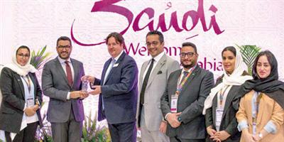 الجناح السعودي يحقق الجائزة الأولى للإبداع في تصميم المحتوى بالمعرض 