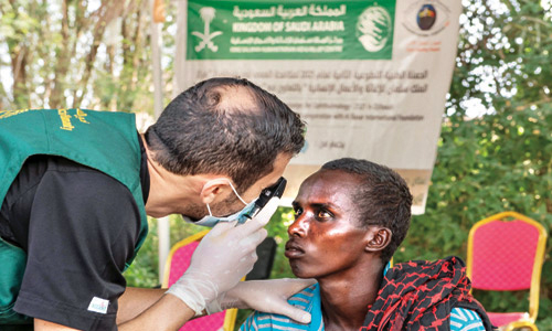 تدشين الحملة الطبية التطوعية لمكافحة العمى في جيبوتي 