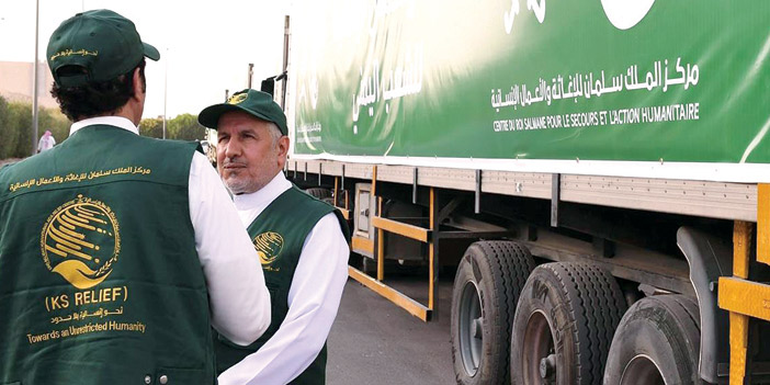 المملكة تطلق 154 شاحنة أولى طلائع مشروع دعم الأمن الغذائي باليمن 