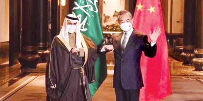 مباحثات سعودية - صينية تناولت جهود إرساء دعائم السلام في المنطقة والعالم 