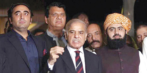 انتخاب شهباز شريف رئيساً لوزراء باكستان 