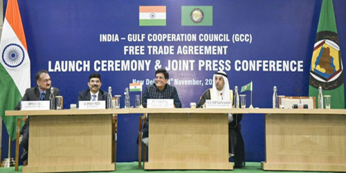 الحجرف يؤكد أهمية العلاقات الخليجية - الهندية والعمل على تعزيزها 