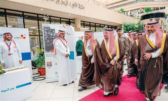 Emir of Al-Qassim region inaugurates the activities of the Profession Day