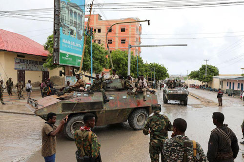 الاتحاد الأفريقي يتعهد بمواصلة دعم قوات الأمن الصومالية 