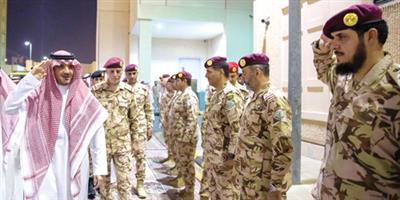 وزير الداخلية تفقد قوات الأمن في مهام أمن الحج ويلتقي بقادتها 
