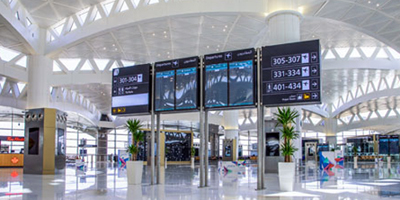 7.3 مليون مسافر عبر مطار الملك خالد الدولي 