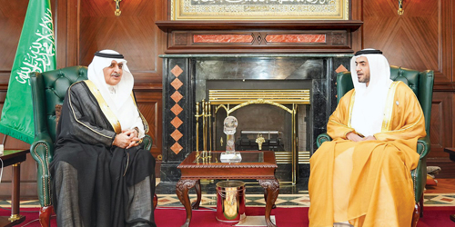 أمير منطقة تبوك يستقبل سفير دولة الإمارات لدى المملكة 