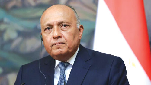 وزير خارجية مصر: إثيوبيا لم تُظهر أي قبول بحل وسط في مفاوضات النهضة 
