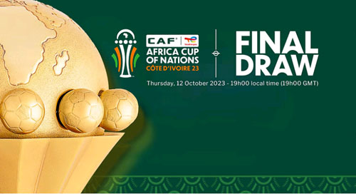 سحب قرعة كأس أمم إفريقيا 2023 بمشاركة 54 منتخبًا الخميس القادم 